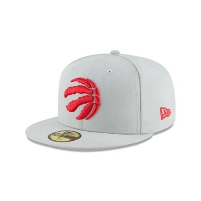 Toronto Raptors Gorra | New Era NBA Basic 59fifty Fitted Cap Mexico - Grises
